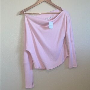 We The Free Pink Long Sleeve Top